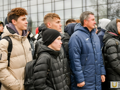 Поднятие флагов. Институт спорта / Павел Железняк