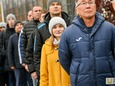 Поднятие флагов. Институт спорта / Павел Железняк
