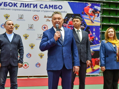 Кубок студенческой лиги самбо. Открытие / Павел Железняк