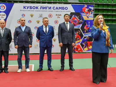 Кубок студенческой лиги самбо. Открытие / Павел Железняк