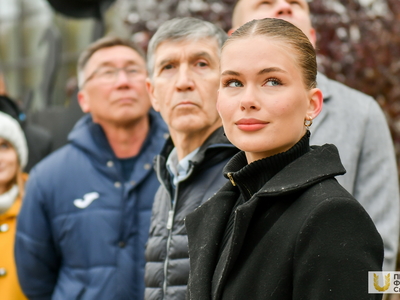 Поднятие флагов. Институт спорта / Павел Железняк