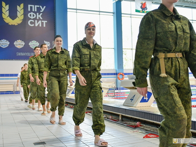 Новая Зарница. Прикладная плавательная эстафета / Павел Железняк