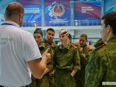 Новая Зарница. Прикладная плавательная эстафета / Павел Железняк