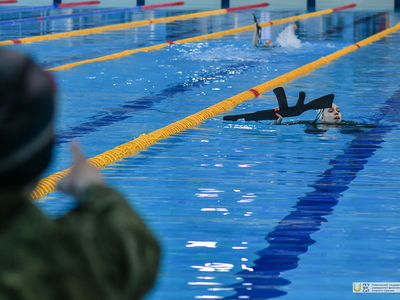 Новая Зарница. Прикладная плавательная эстафета / Павел Железняк