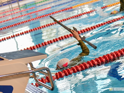 Новая Зарница. Прикладная плавательная эстафета / Павел Железняк