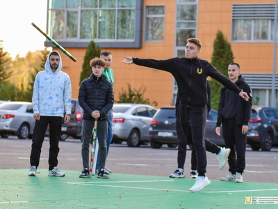 Городошный спорт. Открытие площадки / Павел Железняк