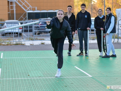 Городошный спорт. Открытие площадки / Павел Железняк