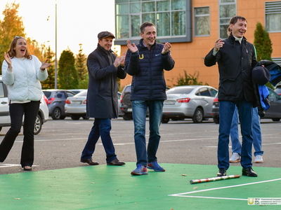 Городошный спорт. Открытие площадки / Павел Железняк