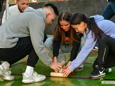 Городошный спорт. Открытие площадки / Павел Железняк