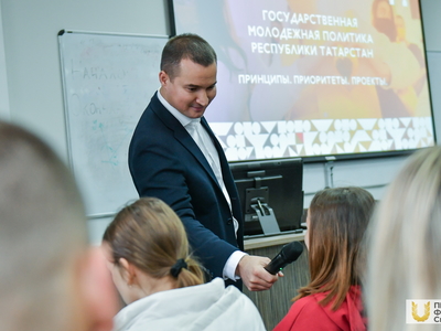 Министр по делам молодёжи РТ Ринат Садыков о Государственной молодёжной политике РТ / Павел Железняк