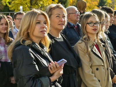 Поднятие флагов. МИГМиТ. 16.10.2023г. / Павел Железняк