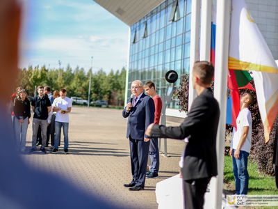 Поднятие флагов (18.09.23) / Дарья Карпеева