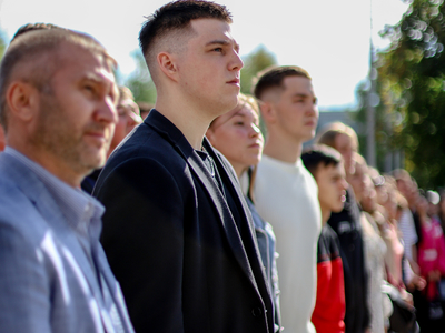 Поднятие флагов (18.09.23) / Дарья Карпеева