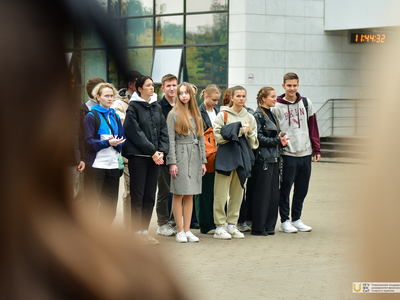 Поднятие флагов. 02.10.2023г. / Фото: Павел Железняк