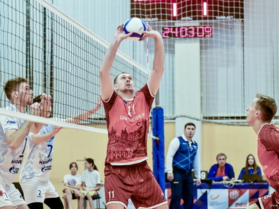 Волейбол. Академия-Казань - Автомобилист (СПб)/ Павел Железняк