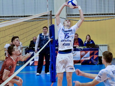 Волейбол. Академия-Казань - Автомобилист (СПб)/ Павел Железняк