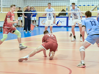 Волейбол. Академия-Казань - Автомобилист (СПб)/ Павел Железняк