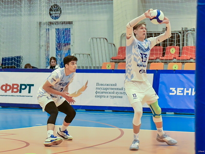 Волейбол. Академия-Казань - Автомобилист (СПб)/ Павел Железняк