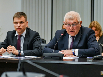 Встреча ректора с преподавательским составом Института ФК / Павел Железняк