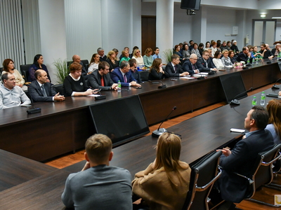 Встреча ректора с преподавательским составом Института ФК / Павел Железняк