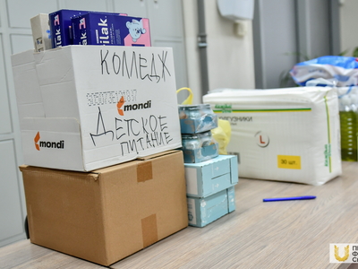 Сбор и отправка гуманитарной помощи для жителей Лисичанска / Павел Железняк