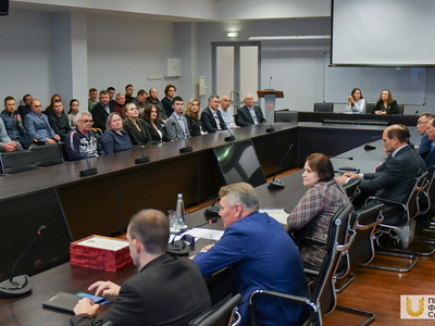 Встреча ректора с преподавательским составом Института спорта / Павел Железняк