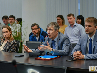 Встреча ректора с преподавательским составом Института спорта / Павел Железняк