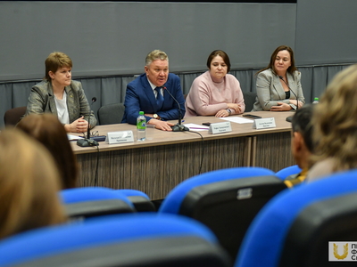 Открытие курсов повышения квалификации "Предотвращение допинга в спорте и борьба с ним в региональных спортивных федерациях" /Павел Железняк