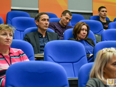 Открытие курсов повышения квалификации "Предотвращение допинга в спорте и борьба с ним в региональных спортивных федерациях" /Павел Железняк