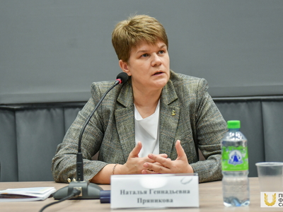 Открытие курсов повышения квалификации "Предотвращение допинга в спорте и борьба с ним в региональных спортивных федерациях" /Павел Железняк