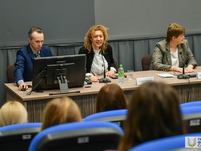 Открытие курсов повышения квалификации "Предотвращение допинга в спорте и борьба с ним в региональных спортивных федерациях" /Павел Железняк