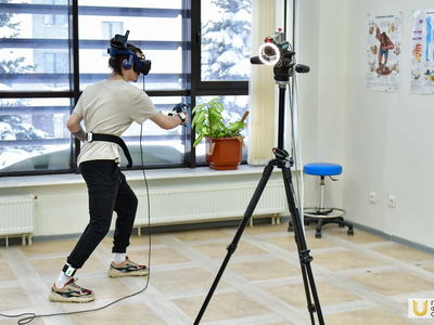 Министр спорта Олег Матыцин осмотрел Центр развития кадрового потенциала туротрасли и НИИ университета / Павел Железняк