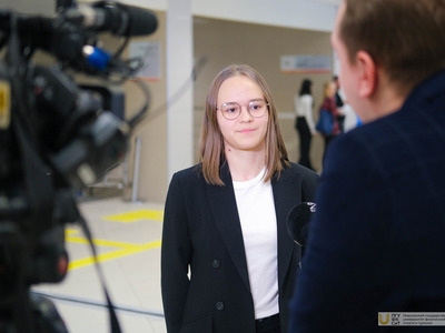 День открытых дверей. 28.01.2024г. / Ралина Фаваризова, Егор Данилов, Полина Земчихина