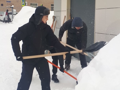 
Волонтерская акция.

