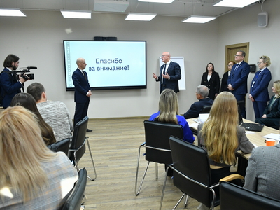 Открытие Центра кадрового потенциала туристической отрасли с участием Д.Чернышенко, Р.Минниханова / пресс-служба Раиса РТ