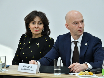 Открытие Центра кадрового потенциала туристической отрасли с участием Д.Чернышенко, Р.Минниханова / пресс-служба Раиса РТ