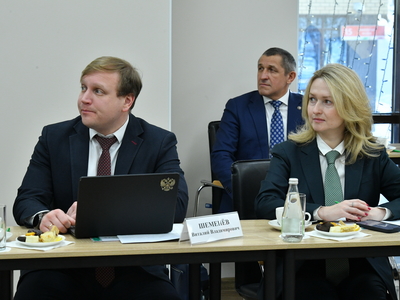 Открытие Центра кадрового потенциала туристической отрасли с участием Д.Чернышенко, Р.Минниханова / пресс-служба Раиса РТ