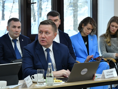 Открытие Центра кадрового потенциала туристической отрасли с участием Д.Чернышенко, Р.Минниханова / пресс-служба Раиса РТ