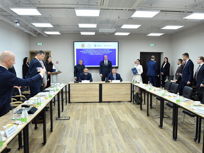 Открытие Центра кадрового потенциала туристической отрасли с участием Д.Чернышенко, Р.Минниханова / пресс-служба Раиса РТ