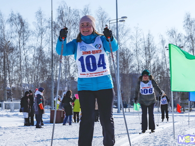 Спартакиада вуза среди ППС по лыжным гонкам / Марк Лозбенёв