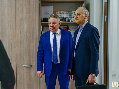 Визит делегации Международного российского олимпийского университета / Павел Железняк