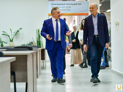 Визит делегации Международного российского олимпийского университета / Павел Железняк