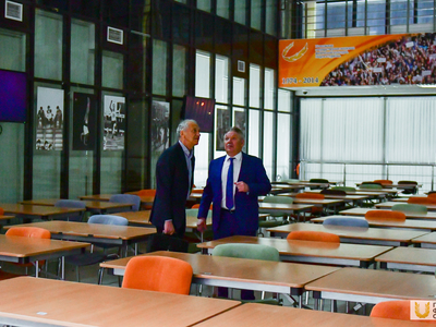 Визит делегации Международного российского олимпийского университета / Павел Железняк