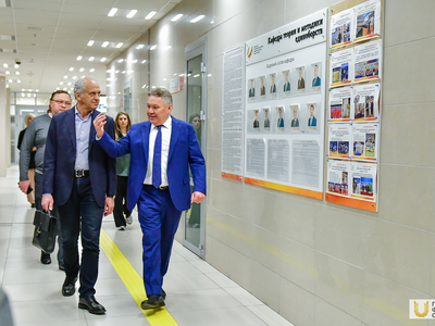 Визит делегации Международного российского олимпийского университета / Павел Железняк