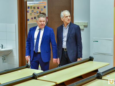 Визит делегации Международного российского олимпийского университета / Павел Железняк