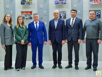 Визит делегации Международного российского олимпийского университета / Павел Железняк