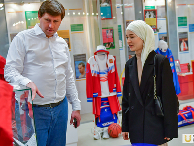 Визит делегации Международного российского олимпийского университета / Павел Железняк