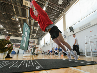 Колледж студентлары катнашында хәрби-гамәли спорт төрләре буенча турнир