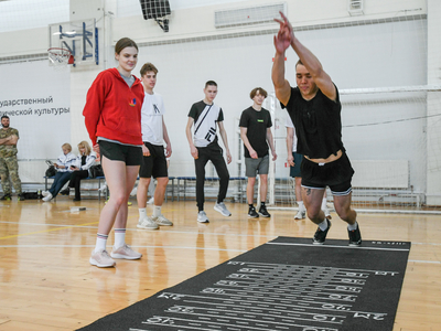 Колледж студентлары катнашында хәрби-гамәли спорт төрләре буенча турнир