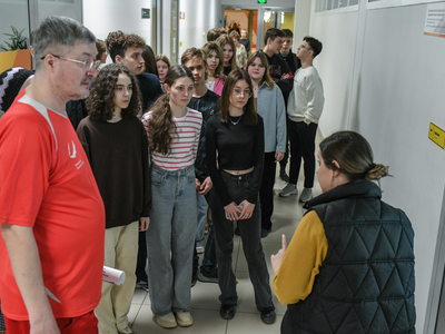 Excursion for pupils of Gymnasium No. 6 / Pavel Zheleznyak